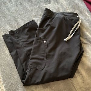 FIGS Kade Cargo Pants in Black Sz XXL